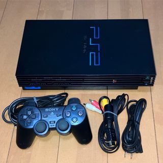 PS2 SCPH-18000 ブラック本体セット