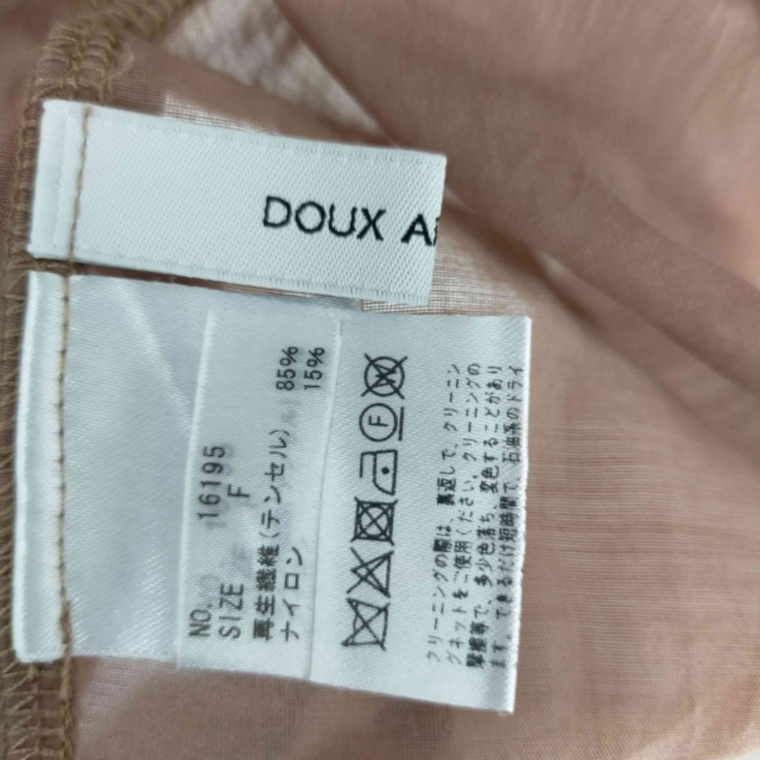 Doux archives(ドゥアルシーヴ)のDoux archives(ドゥアルシーヴ) シアーL/S シャツ 透かし レディースのトップス(シャツ/ブラウス(長袖/七分))の商品写真