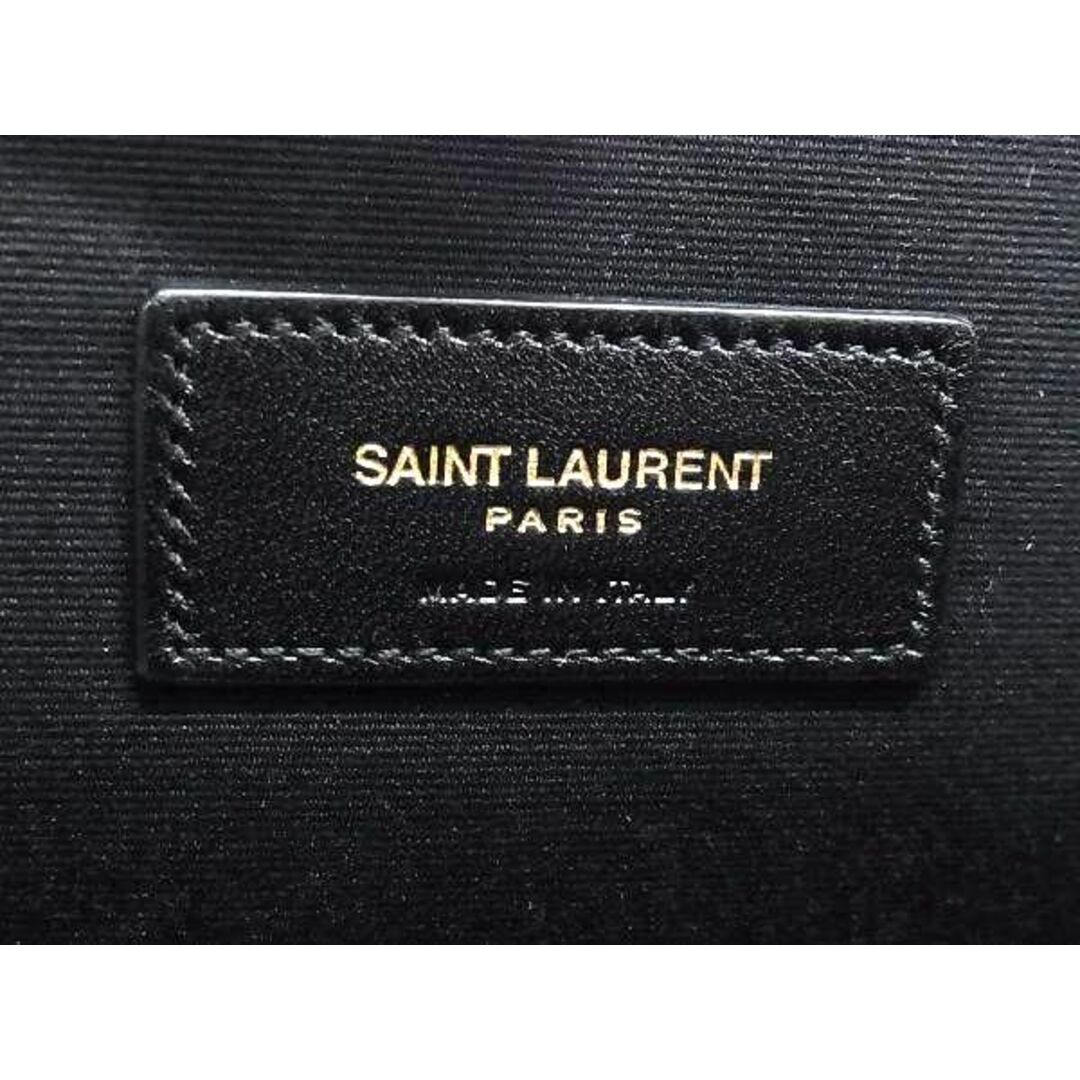 Saint Laurent(サンローラン)の■極美品■ SAINT LAURENT サンローラン カサンドラ Vステッチ レザー クラッチバッグ セカンドバッグ ボルドー系 AV5023 レディースのバッグ(ショルダーバッグ)の商品写真