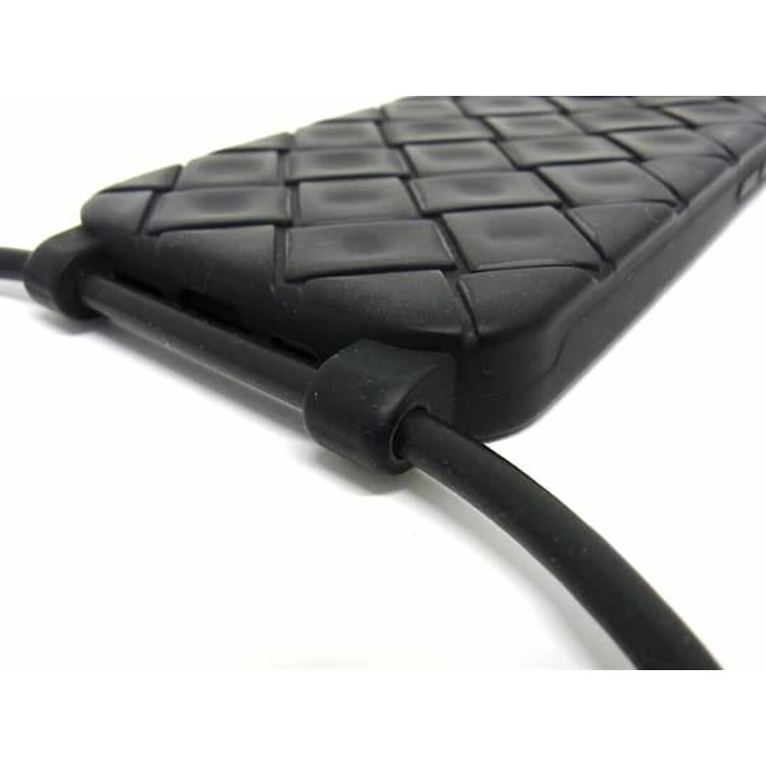 Bottega Veneta(ボッテガヴェネタ)の■美品■ BOTTEGA VENETA ボッテガヴェネタ ラバー iPhone13 Pro 対応 アイフォンケース スマホケース ブラック系 AV8960 メンズのメンズ その他(その他)の商品写真