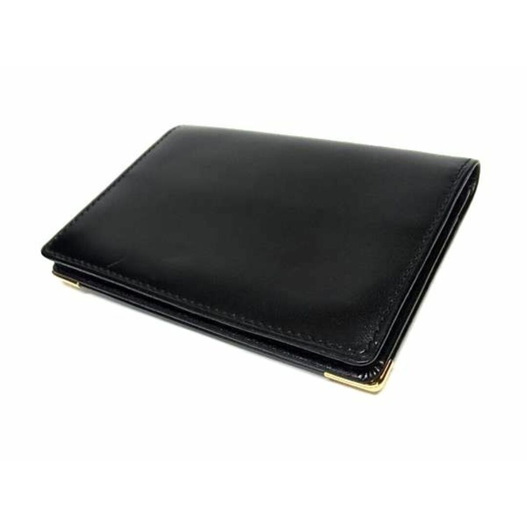 Dunhill(ダンヒル)の■新品同様■ dunhill ダンヒル レザー カードケース カード入れ 名刺入れ パスケース メンズ ブラック系 FA0107 メンズのメンズ その他(その他)の商品写真