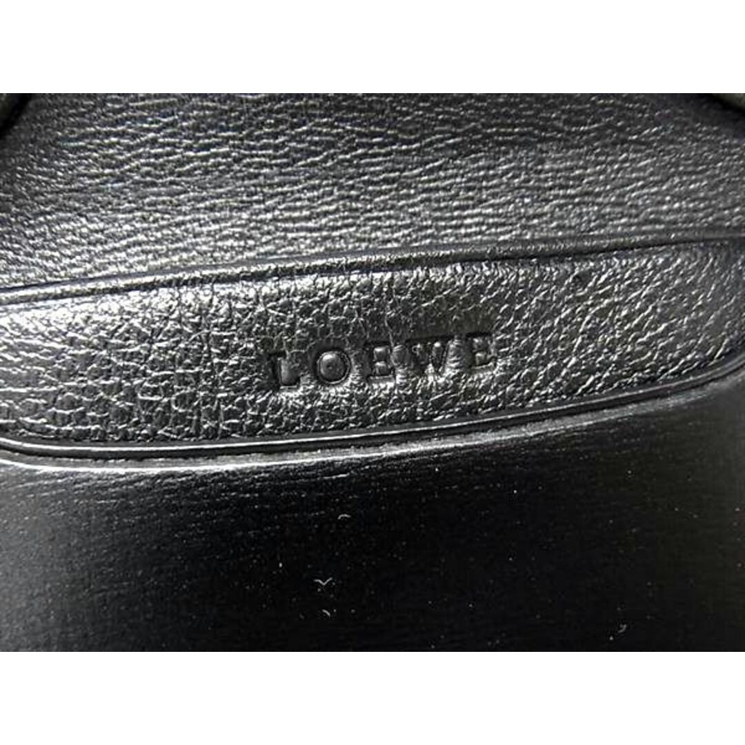 LOEWE(ロエベ)の■新品■未使用■ LOEWE ロエベ アナグラム レザー ミニ 財布 コインパース コインケース 小銭入れ ブラック系 AW1923 レディースのファッション小物(財布)の商品写真