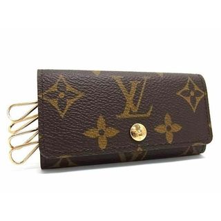 ルイヴィトン(LOUIS VUITTON)の■新品同様■ LOUIS VUITTON ルイヴィトン M62631 モノグラム ミュルティクレ4 4連 キーケース 鍵入れ ブラウン系 FC0374(その他)