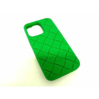 ボッテガヴェネタ(Bottega Veneta)の■美品■ BOTTEGA VENETA ボッテガヴェネタ ラバー iPhone13 Pro対応 アイフォンケース スマホケース グリーン系 AT9066(その他)