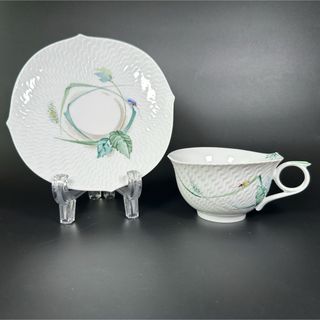 マイセン(MEISSEN)の未使用 マイセン 森の声 ティーカップ&ソーサー1客、1級品(食器)