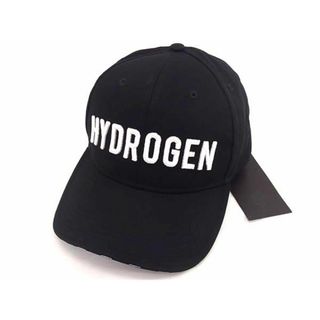 HYDROGEN - ■新品■未使用■ HYDROGEN ハイドロゲン コットン100％ ベースボールキャップ 帽子 メンズ レディース ブラック系 FA1245