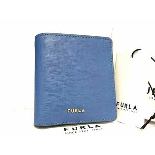 フルラ(Furla)の■新品■未使用■ FURLA フルラ レザー 二つ折り 財布 ウォレット 札入れ 小銭入れ レディース ブルー系 AS9585(財布)