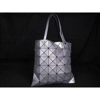 イッセイミヤケ(ISSEY MIYAKE)の■極美品■ BAO BAO ISSEY MIYAKE バオバオイッセイミヤケ ルーセント PVC ショルダーバッグ トートバッグ 肩掛け シルバー系 FA7423(その他)