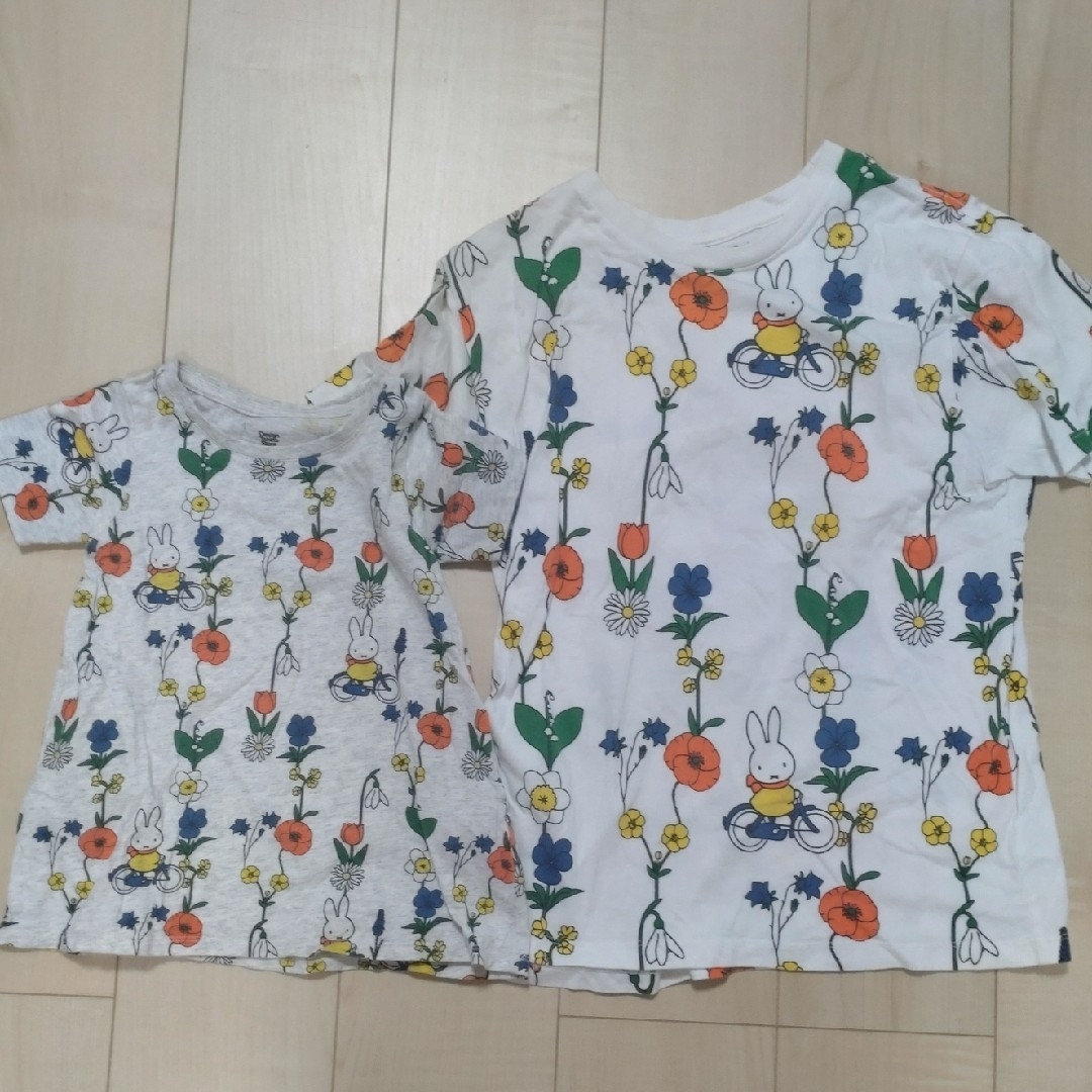 Graniph(グラニフ)の親子リンクコーデ　ミッフィー　90cm キッズ/ベビー/マタニティのキッズ服女の子用(90cm~)(Tシャツ/カットソー)の商品写真