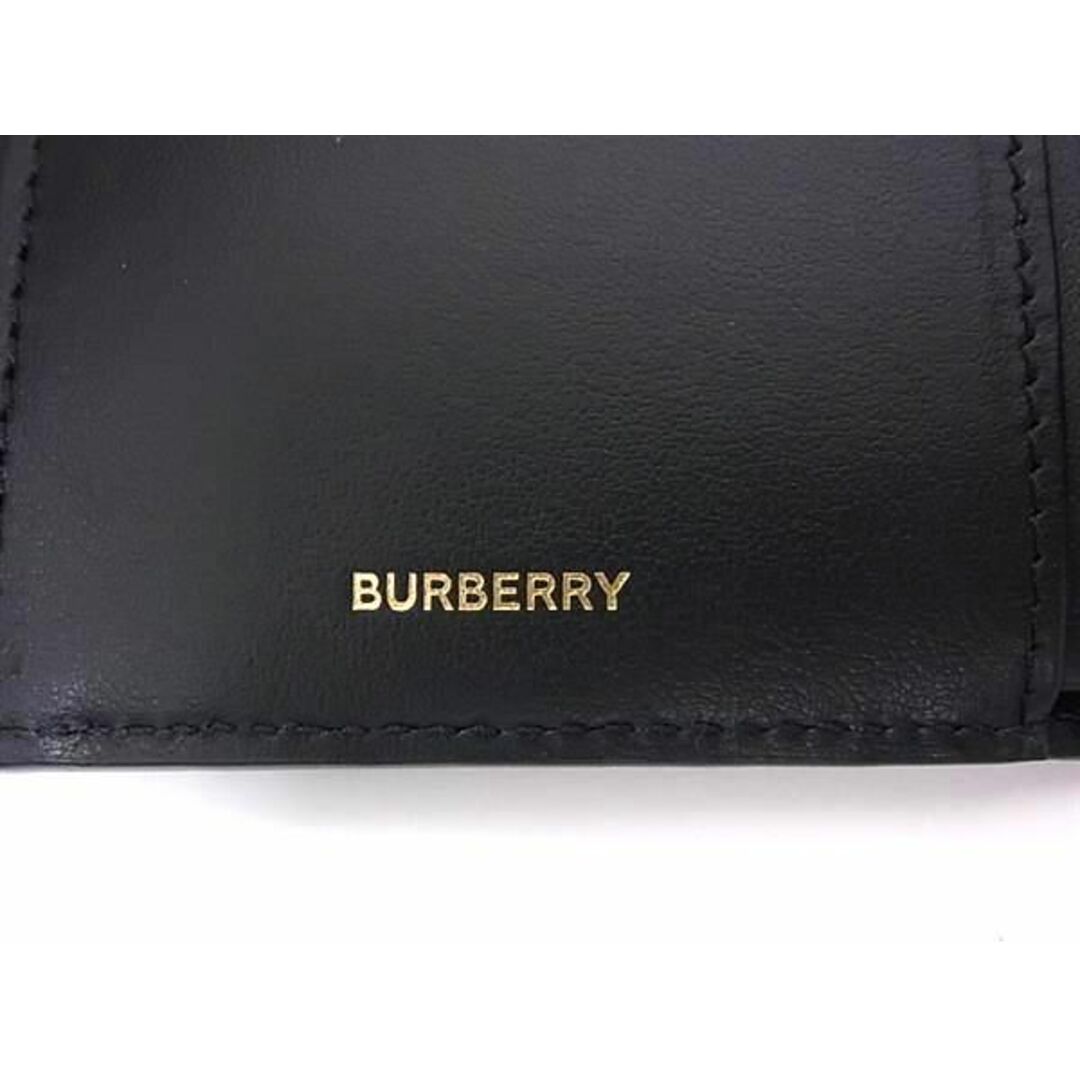 BURBERRY(バーバリー)の■新品同様■ BURBERRY バーバリー TBモノグラム レザー 三つ折り 財布 ウォレット 小銭入れ 札入れ ブラック系 FA3851 レディースのファッション小物(財布)の商品写真