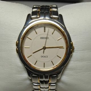 セイコー(SEIKO)の【年差±10秒】SEIKO セイコー ドルチェ クオーツ腕時計8J41-6140(腕時計)