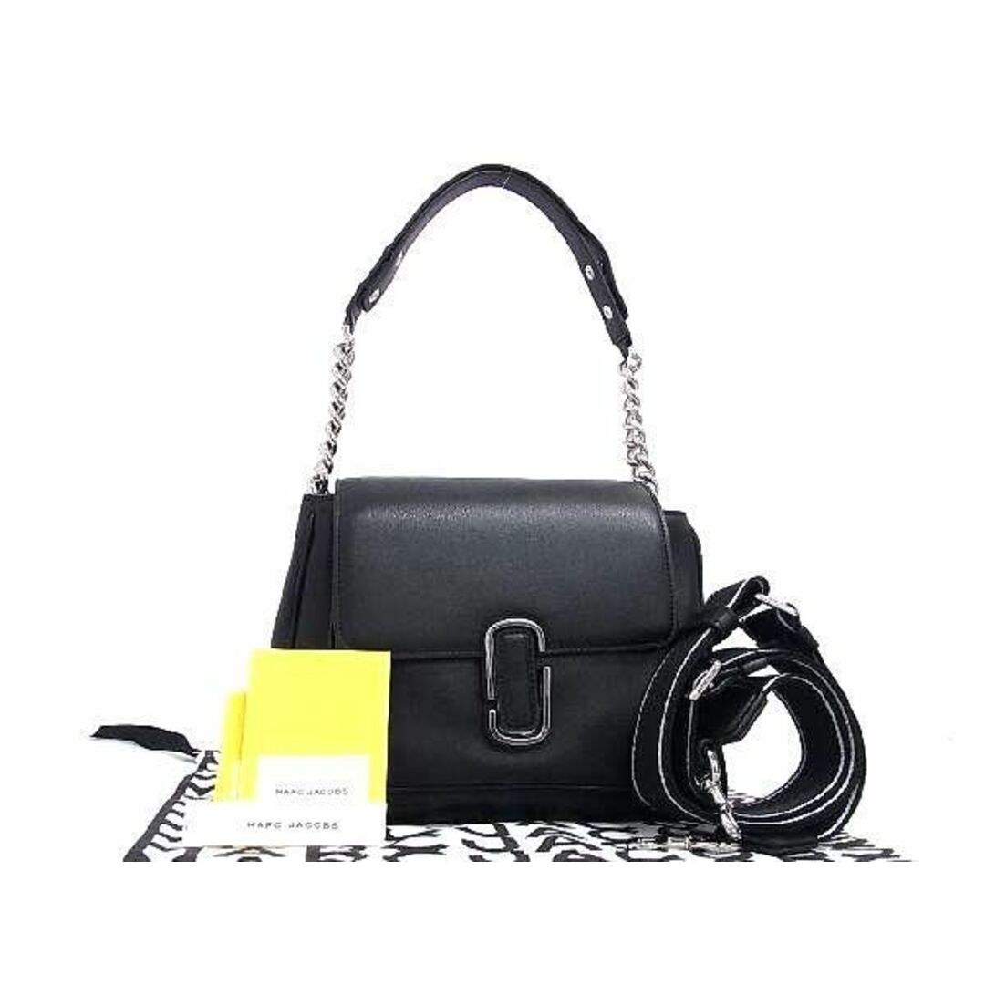 MARC JACOBS(マークジェイコブス)の■極美品■ MARC JACOBS マークジェイコブス レザー 2WAY クロスボディ ショルダーバッグ ハンドバッグ レディース ブラック系 FA7417 レディースのバッグ(トートバッグ)の商品写真