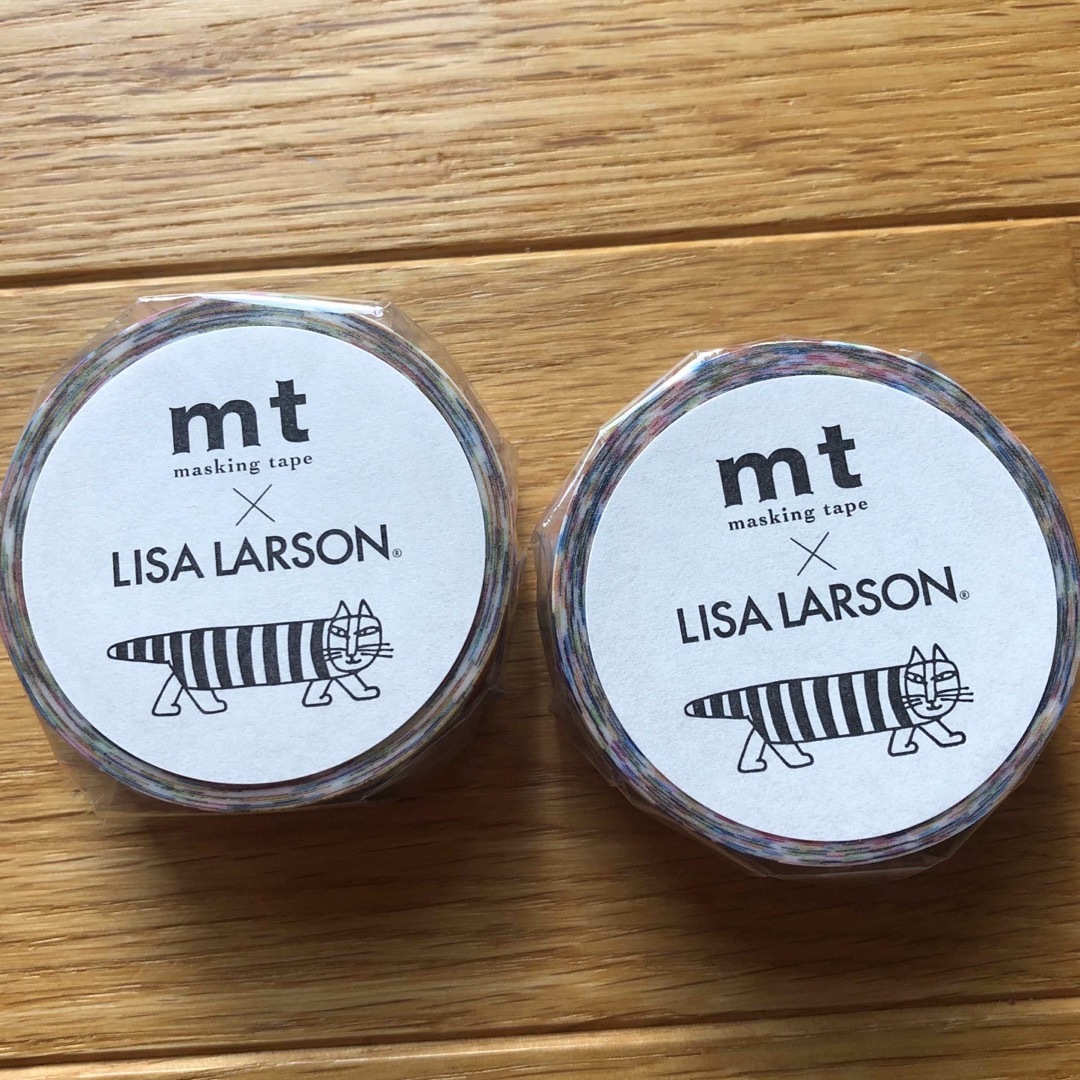 Lisa Larson(リサラーソン)のmt×リサラーソン  マスキングテープ　2点セット エンタメ/ホビーのアート用品(その他)の商品写真