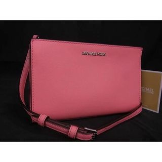 マイケルコース(Michael Kors)の■新品同様■ MICHAEL KORS マイケルコース PVC ショルダーバッグ クロスボディ レディース ピンク系 BJ1985(その他)