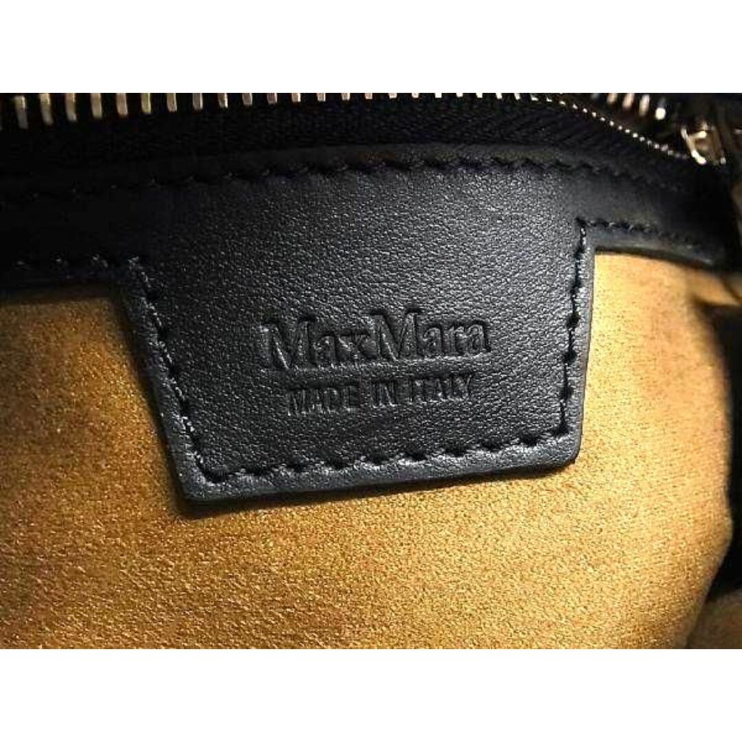 Max Mara(マックスマーラ)の■極美品■ Max Mara マックスマーラ ラフィア×レザー 2WAY ハンドバッグ ショルダー クロスボディ レディース ブラウン系 BG8530 レディースのアクセサリー(その他)の商品写真