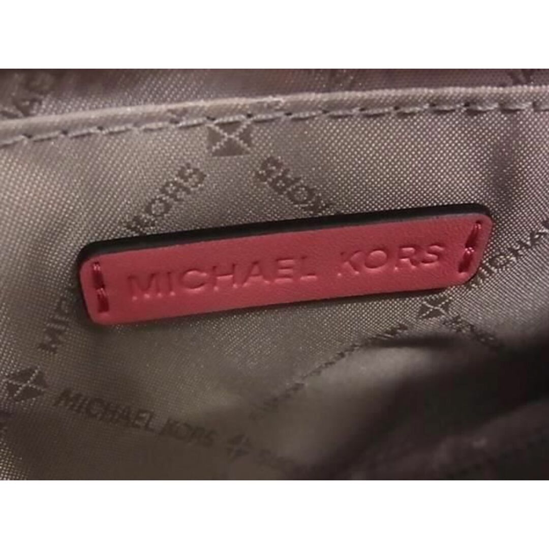 Michael Kors(マイケルコース)の■新品■未使用■ MICHAEL KORS マイケルコース PVC ショルダーバッグ クロスボディ レディース ピンク系 BI1658 レディースのファッション小物(その他)の商品写真