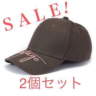 シーイン(SHEIN)のピンク系 キャップ 2個セット(キャップ)