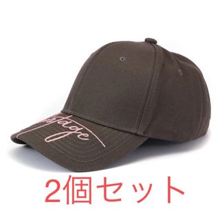 シーイン(SHEIN)のピンク系 キャップ 2個セット(キャップ)