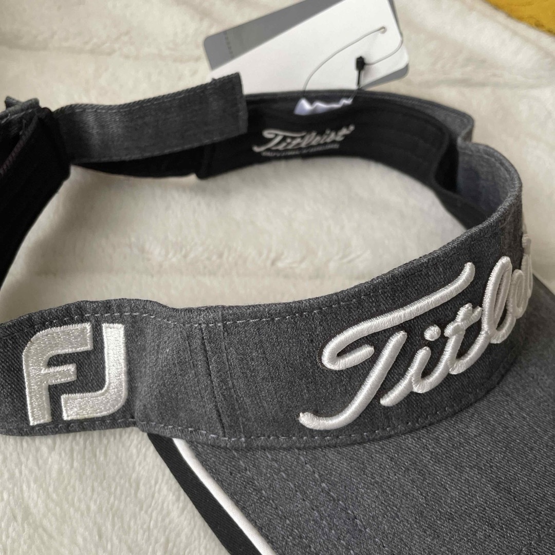 FootJoy(フットジョイ)のフットジョイ　サンバイザー　レディース　ゴルフ スポーツ/アウトドアのゴルフ(その他)の商品写真