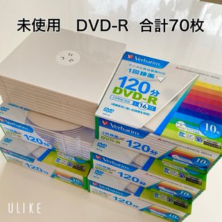 Verbatim - 【未使用品】DVD-R 120分 Verbatim 70枚