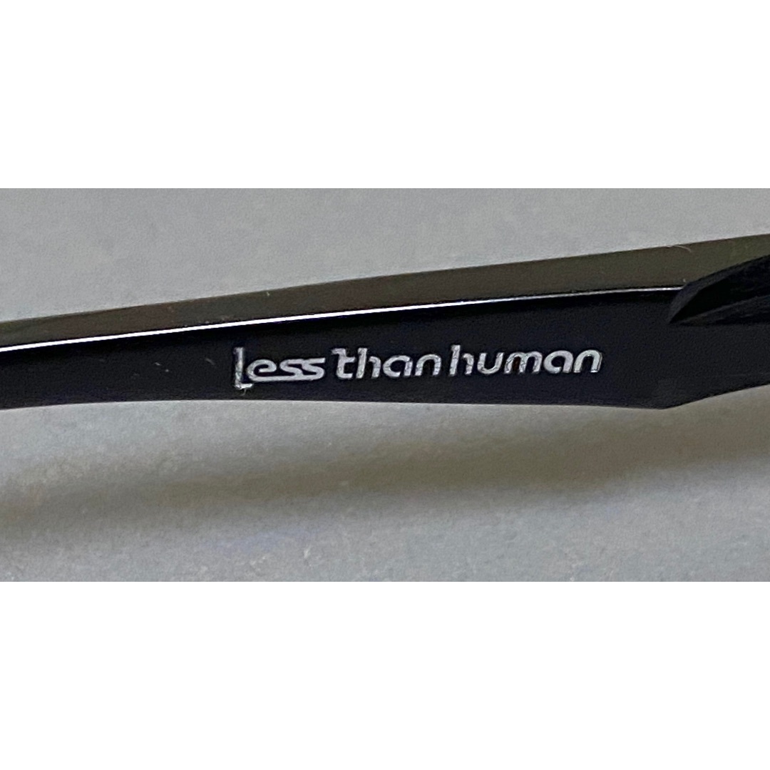 LESS THAN HUMAN(レスザンヒューマン)の超美品　LESS THAN HUMAN 「BUSINESSパンチラッ－0930」 メンズのファッション小物(サングラス/メガネ)の商品写真