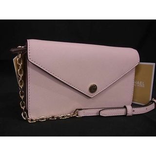 マイケルコース(Michael Kors)の■新品同様■ MICHAEL KORS マイケルコース PVC ショルダーバッグ クロスボディ ポシェット レディース ピンク系 BI1671(その他)