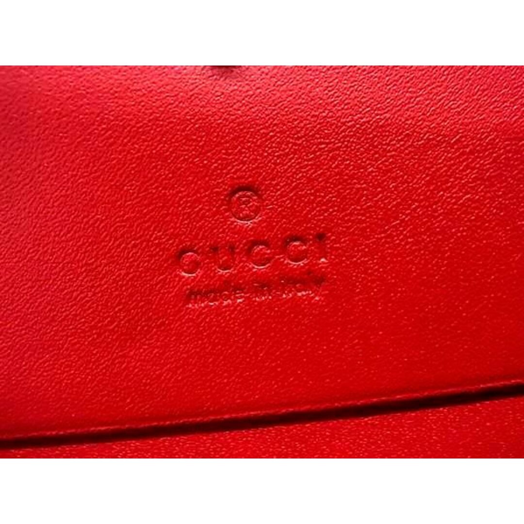 Gucci(グッチ)の■極美品■ GUCCI グッチ 506277 493075 GGスプリーム GG柄 PVC キャット 猫 二つ折り 財布 ウォレット レディース ブラウン系 AY1667 メンズのファッション小物(長財布)の商品写真