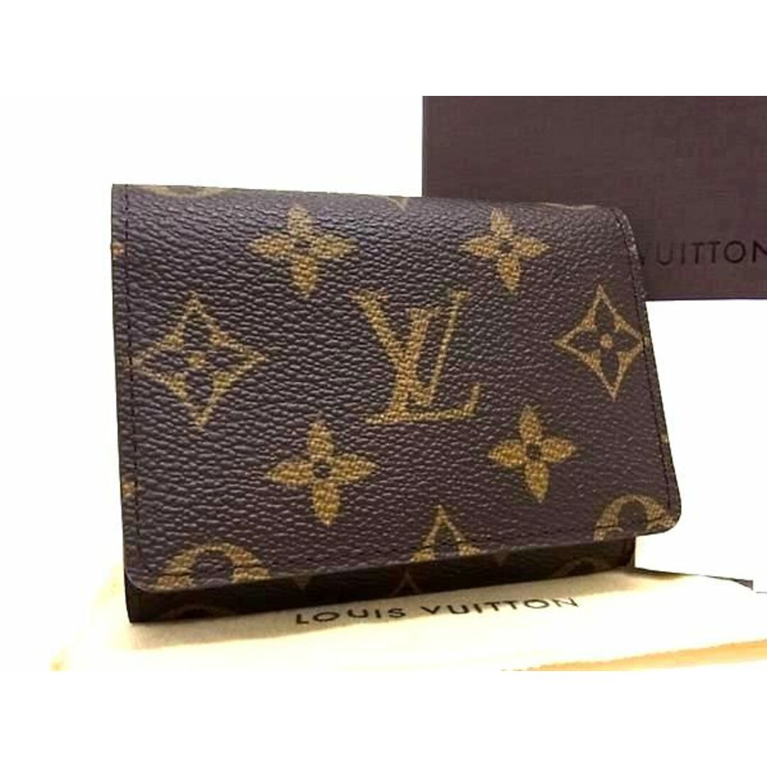 LOUIS VUITTON(ルイヴィトン)の■新品同様■ LOUIS VUITTON ルイヴィトン M62920 モノグラム アンヴェロップ カルト ドゥ ヴィジット カードケース ブラウン系 FA4165 メンズのファッション小物(その他)の商品写真