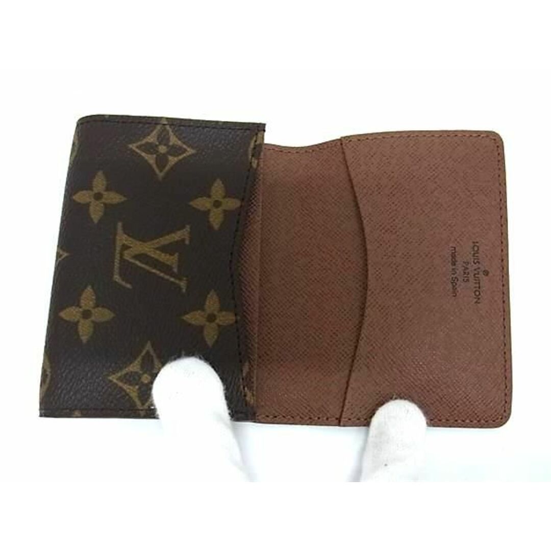 LOUIS VUITTON(ルイヴィトン)の■新品同様■ LOUIS VUITTON ルイヴィトン M62920 モノグラム アンヴェロップ カルト ドゥ ヴィジット カードケース ブラウン系 FA4165 メンズのファッション小物(その他)の商品写真