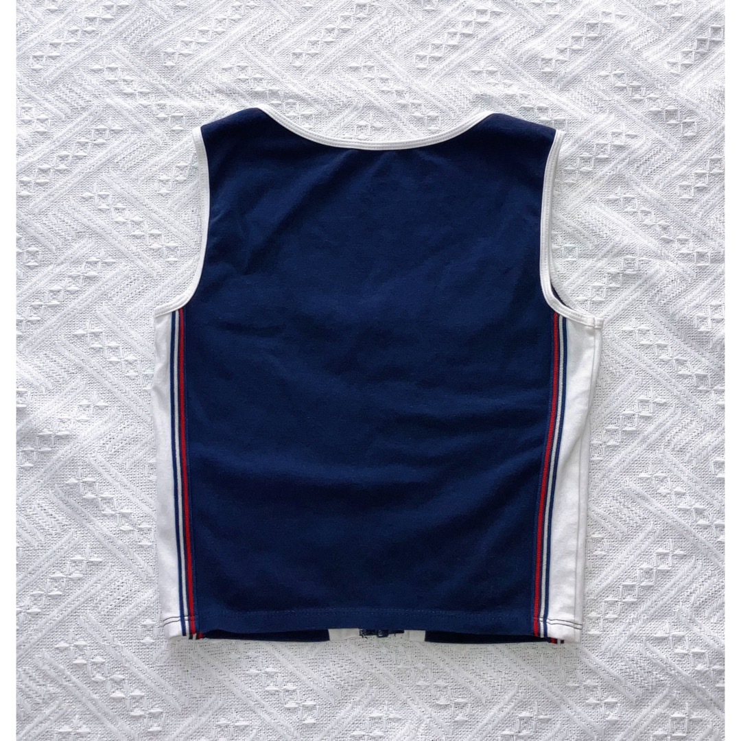 TOMMY HILFIGER(トミーヒルフィガー)のTOMMY HILFIGER Y2K ミニ丈トップス レディースのトップス(カットソー(半袖/袖なし))の商品写真