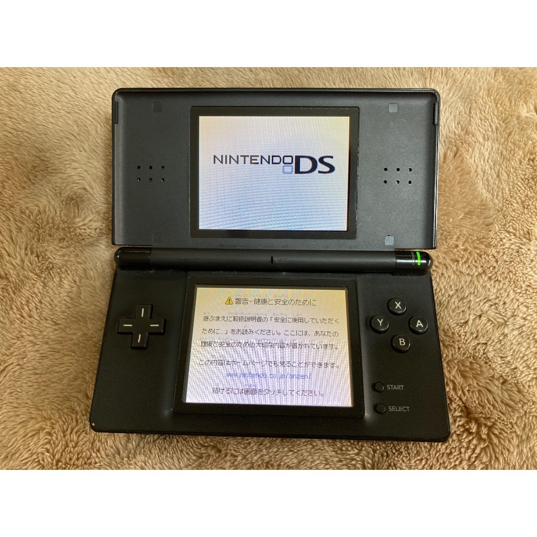 ニンテンドーDS(ニンテンドーDS)のNintendo DS lite ブラック 本体 ジャンク品 エンタメ/ホビーのゲームソフト/ゲーム機本体(携帯用ゲーム機本体)の商品写真