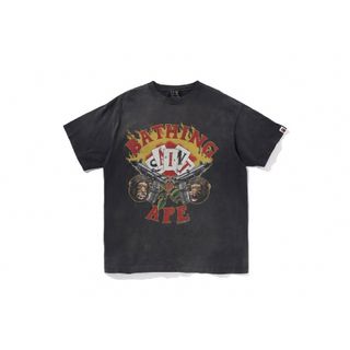 アベイシングエイプ(A BATHING APE)のSAINT Mxxxxxx x APE Guns Tee(Tシャツ/カットソー(半袖/袖なし))