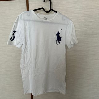 ポロラルフローレン(POLO RALPH LAUREN)のラルフローレン  ビッグポニー　ポロ　Tシャツ　半袖　白Tシャツ(Tシャツ/カットソー(半袖/袖なし))