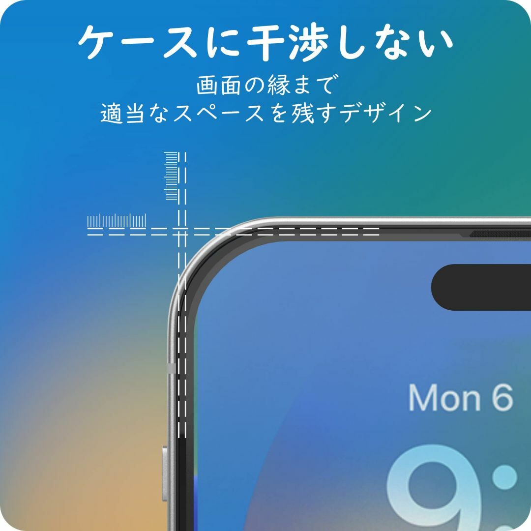 【佐藤ショップ】 iPhone 14 Pro Max アンチグレアフィルム さら スマホ/家電/カメラのスマホアクセサリー(その他)の商品写真