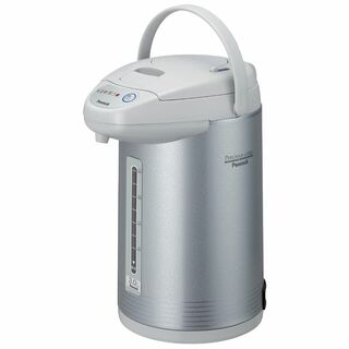 ピーコック 電気沸とうエアーポット(カルキとばし) 3.0L サテングレー WC(その他)
