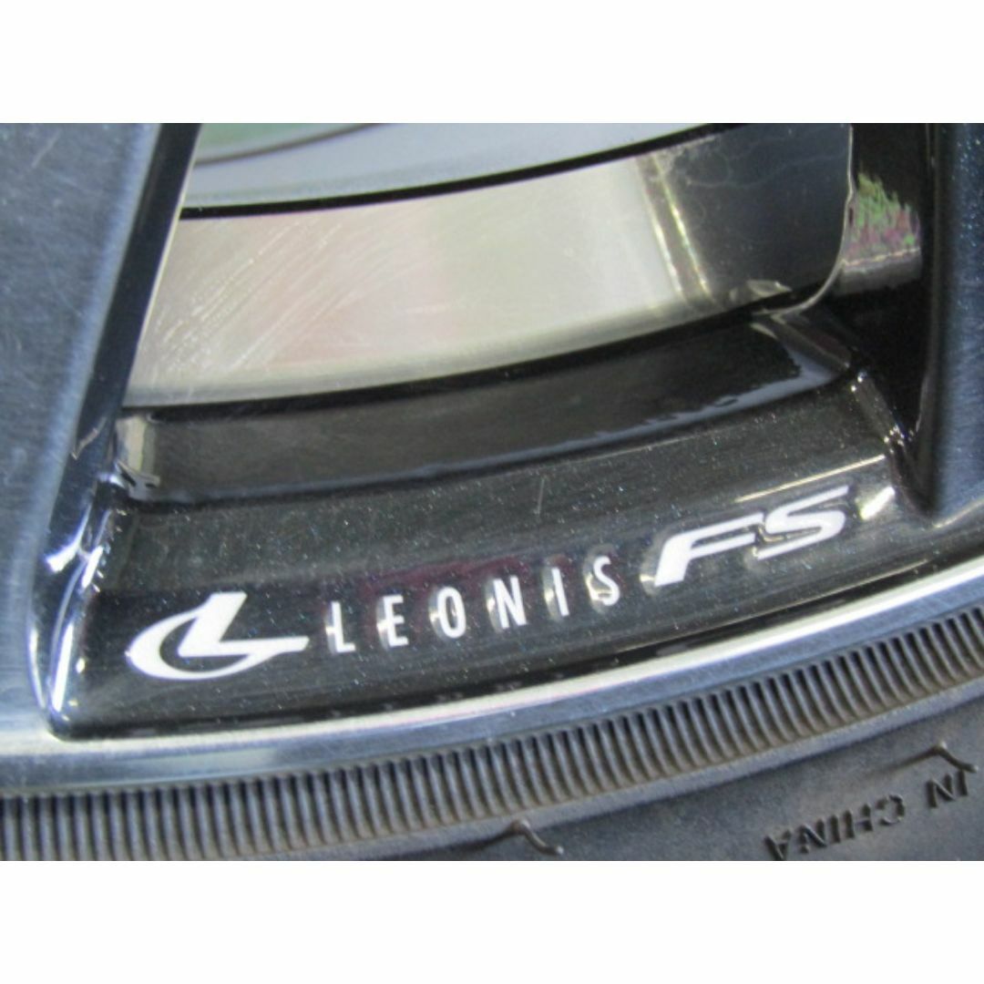 ウェッズ(ウェッズ)の【目立つキズ無し】Weds　LEONIS（レオニス）FS　PBMCカラー 自動車/バイクの自動車(タイヤ・ホイールセット)の商品写真