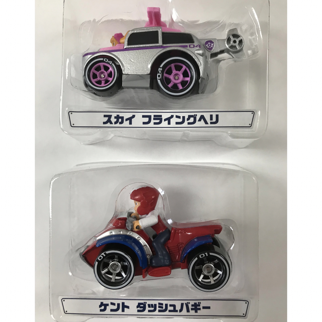 Takara Tomy(タカラトミー)のパウパトロールダイキャストビークル ケントダッシュバギー&スカイ フライングヘリ エンタメ/ホビーのおもちゃ/ぬいぐるみ(キャラクターグッズ)の商品写真