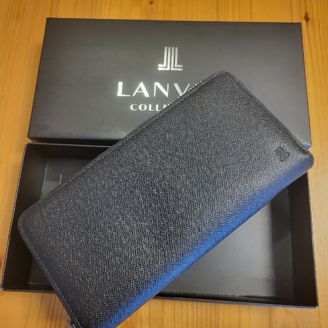 LANVIN(ランバン)の財布 美品 未使用 LANVIN ランバン メンズのファッション小物(長財布)の商品写真