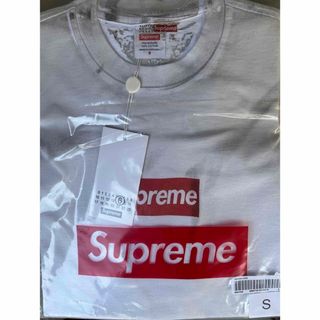 シュプリーム(Supreme)のSupreme MM6 Maison Margiela Box Logo Tee(Tシャツ/カットソー(半袖/袖なし))