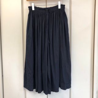 マカフィー(MACPHEE)の美品 MACPHEE 麻混 ワイドパンツ(36)(カジュアルパンツ)