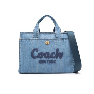 コーチ(COACH)のコーチ　カーゴトートバッグ　デニム　新品の(ショルダーバッグ)