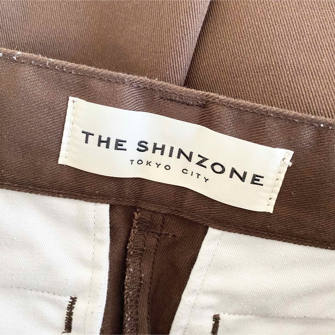 Shinzone(シンゾーン)のTHE SHINZONE SKATER PANTS 34 ブラウン レディースのパンツ(カジュアルパンツ)の商品写真