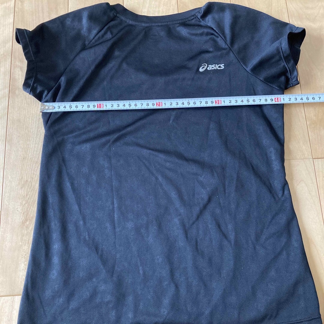 asics(アシックス)のアシックス　asics 半袖　短パン　レディース　S Mサイズ レディースのトップス(Tシャツ(半袖/袖なし))の商品写真