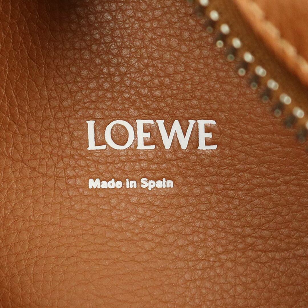 LOEWE(ロエベ)のロエベ アントン ワンショルダー ボディバッグ 斜め掛け クラシックカーフ レザー タン ブラウン 茶 シルバー金具 307.10.J87 LOEWE（新品・未使用品） メンズのバッグ(ショルダーバッグ)の商品写真