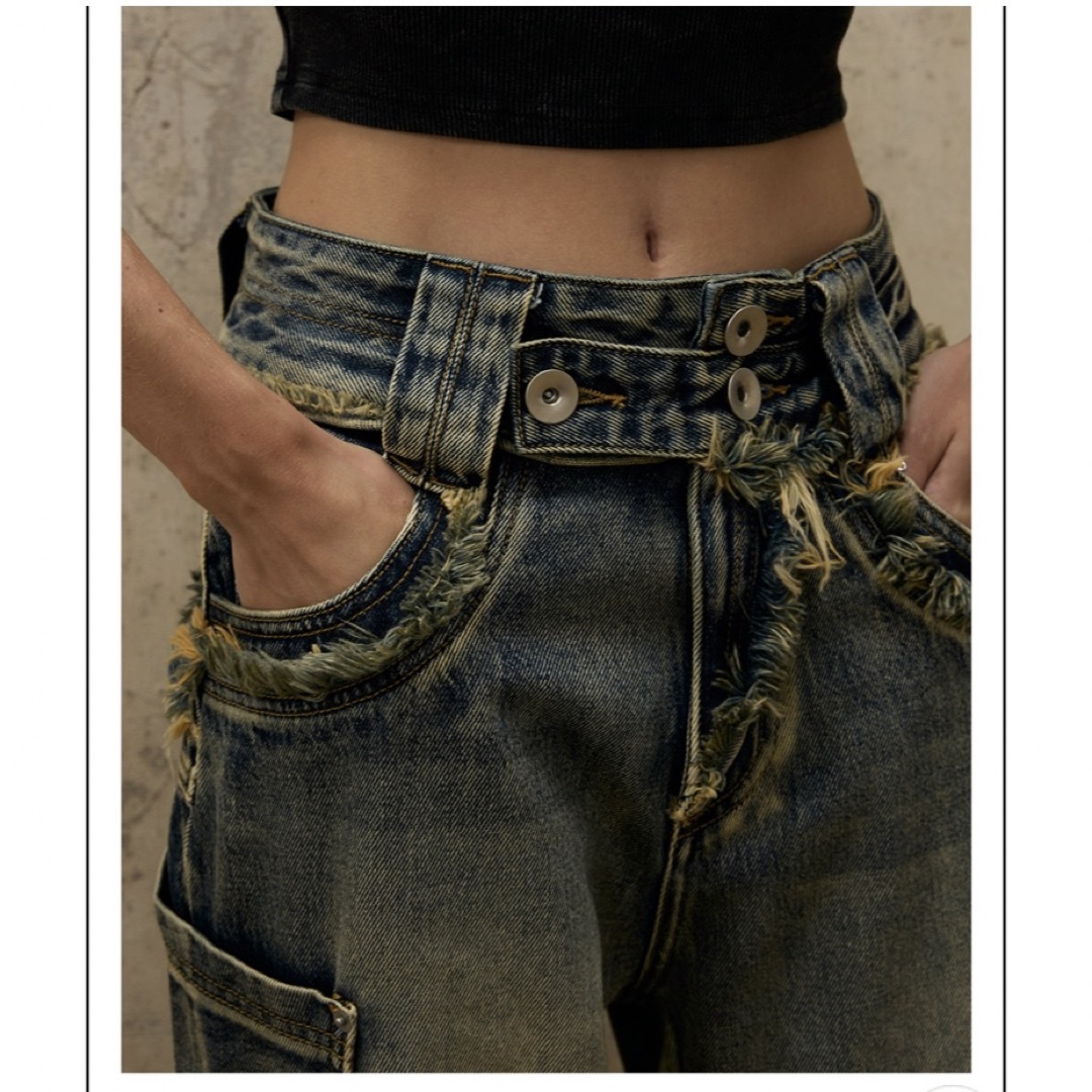Personsoul Destructive Denim Jeans(m、L) デニム/ジーンズ Personsoul Destructive Denim Jeans(m、L) デニム/ジーンズ