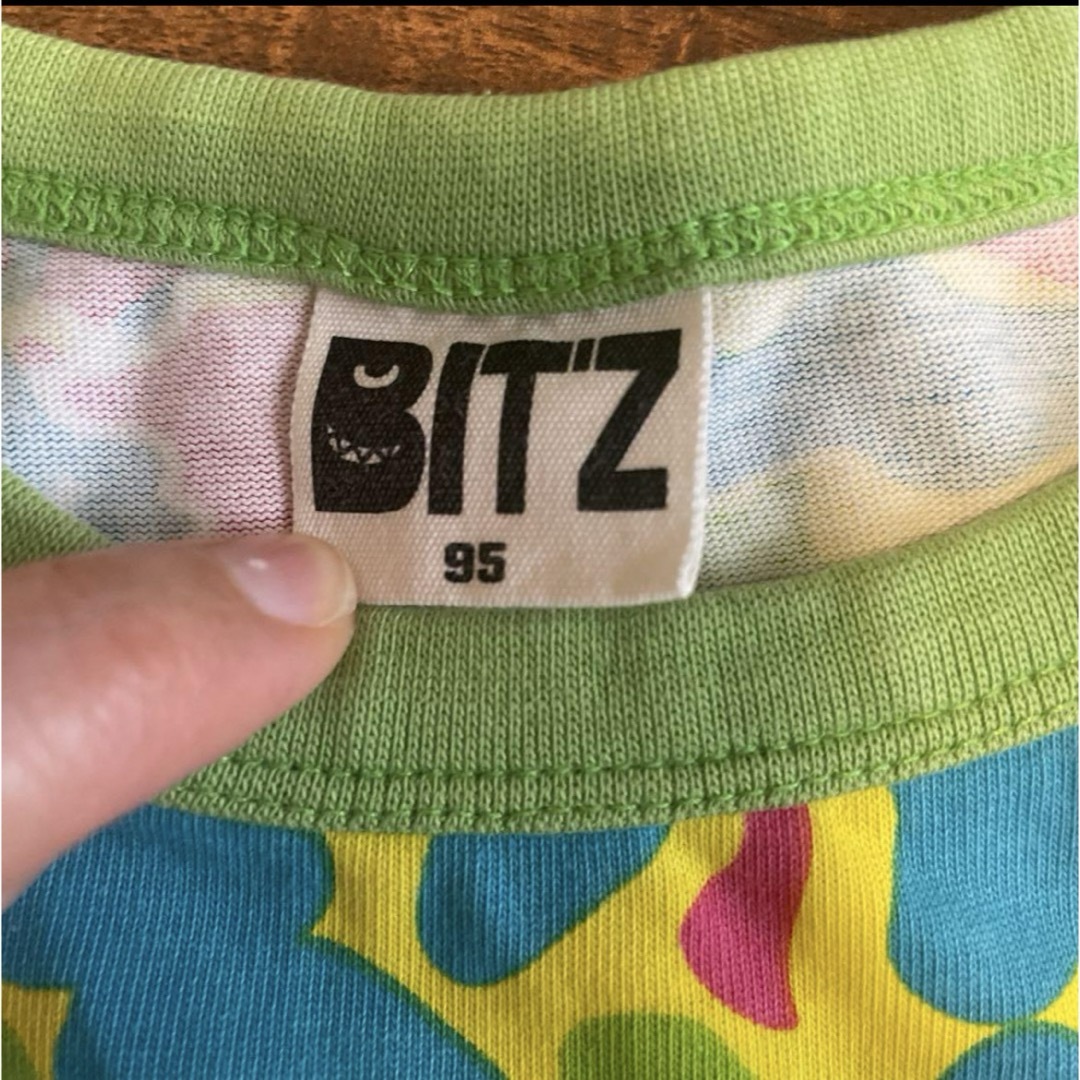 Bit'z(ビッツ)のBIT'Z 迷彩モンスター柄半袖トップス　95 キッズ/ベビー/マタニティのキッズ服男の子用(90cm~)(Tシャツ/カットソー)の商品写真