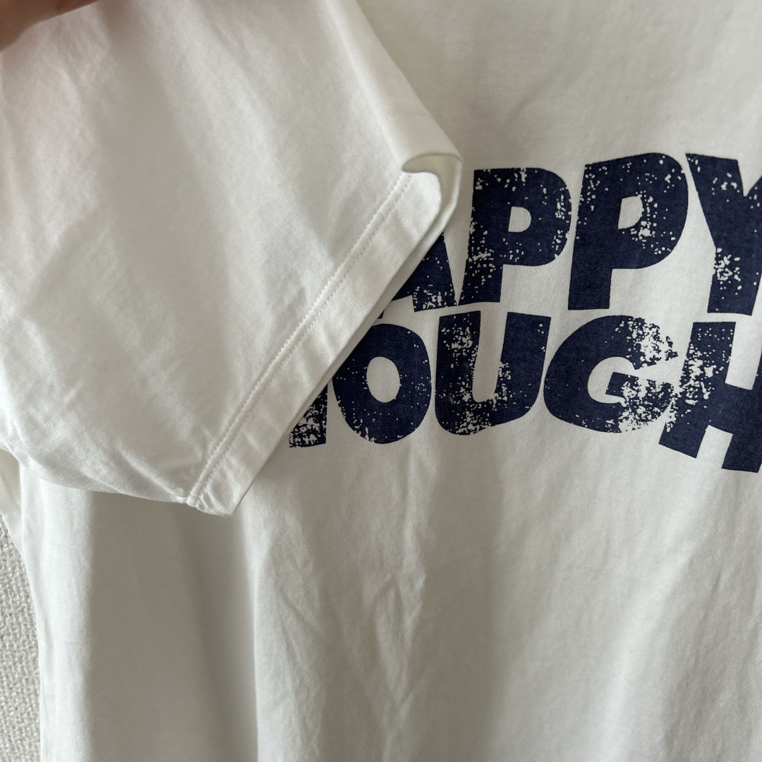 Spick & Span(スピックアンドスパン)のSpick & Span HAPPY THOUGHTロゴT  レディースのトップス(Tシャツ(半袖/袖なし))の商品写真