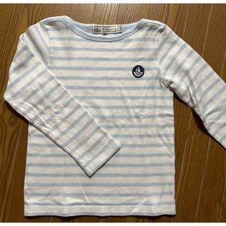 プチバトー(PETIT BATEAU)のプチバトー　ボーダーカットソー(Tシャツ/カットソー)