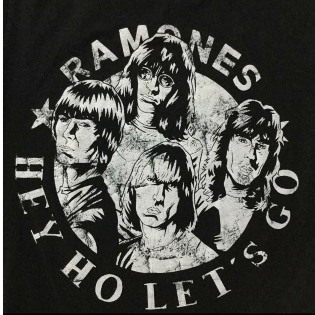 RAMONESラモーンズイラスト Tシャツ　GTS　サイズ表示M メンズのトップス(Tシャツ/カットソー(半袖/袖なし))の商品写真