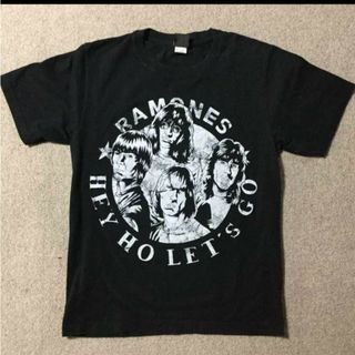 RAMONESラモーンズイラスト Tシャツ　GTS　サイズ表示M(Tシャツ/カットソー(半袖/袖なし))